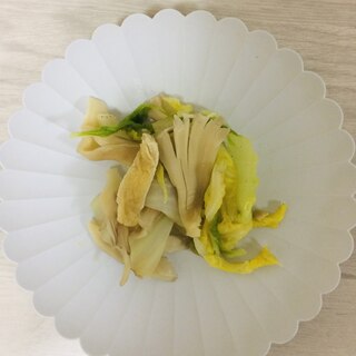 白だしで味が決まる☆白菜と舞茸と厚揚げのたいたん